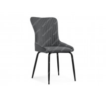 Стул на металлокаркасе Lado gray / black