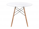 Table 90 white / wood