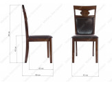 Luiza dirty oak / dark brown