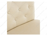 Menson dark walnut  / fabric cream