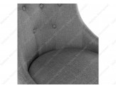 Elegance dark walnut / fabric grey