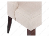 Elegance dark walnut / fabric cream