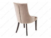 Elegance dark walnut / fabric beige