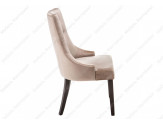 Elegance dark walnut / fabric beige