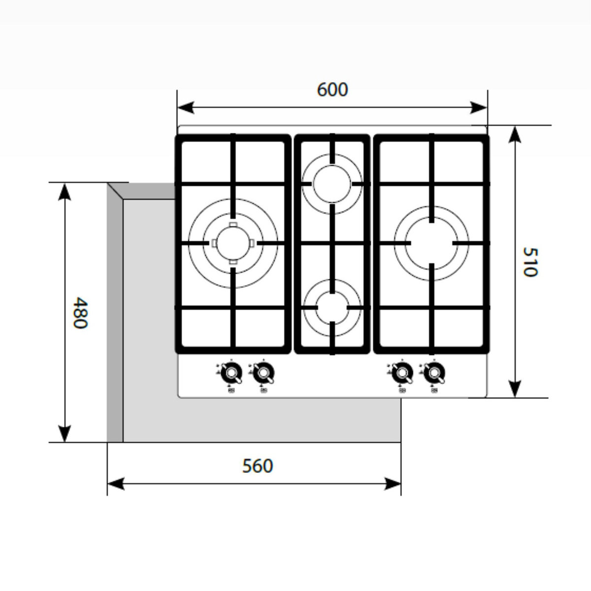 LEX GVE 6043 C IV LIGHT Белый антик
