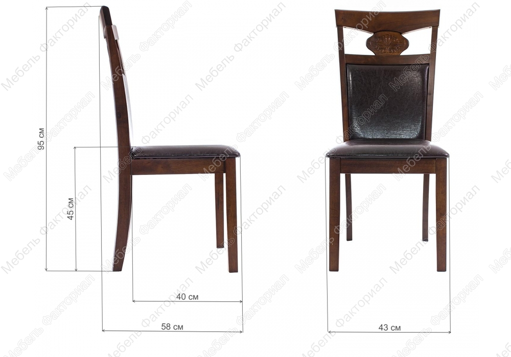 Luiza dirty oak / dark brown