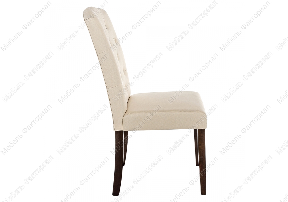 Menson dark walnut  / fabric cream