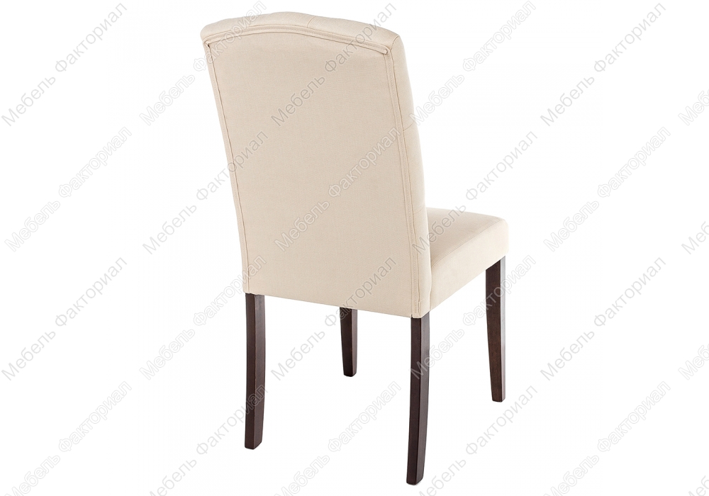 Menson dark walnut  / fabric cream