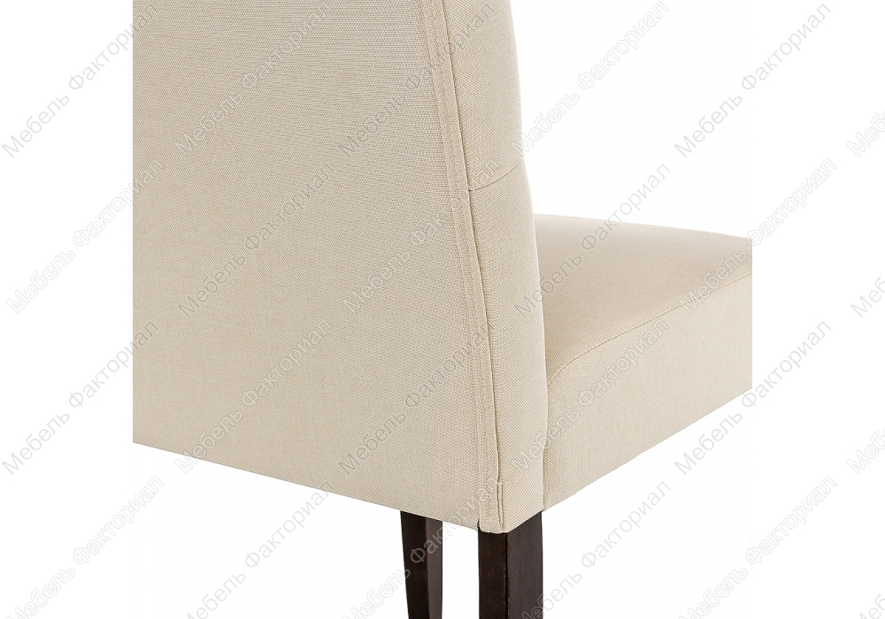 Menson dark walnut  / fabric cream