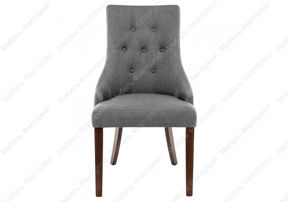 Elegance dark walnut / fabric grey