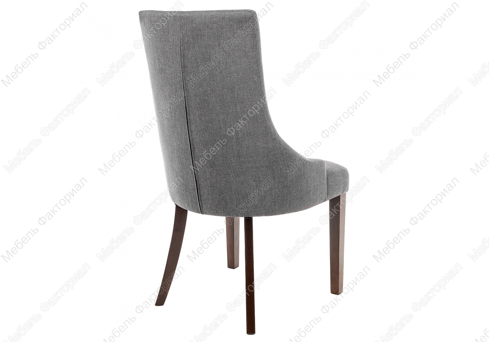 Elegance dark walnut / fabric grey
