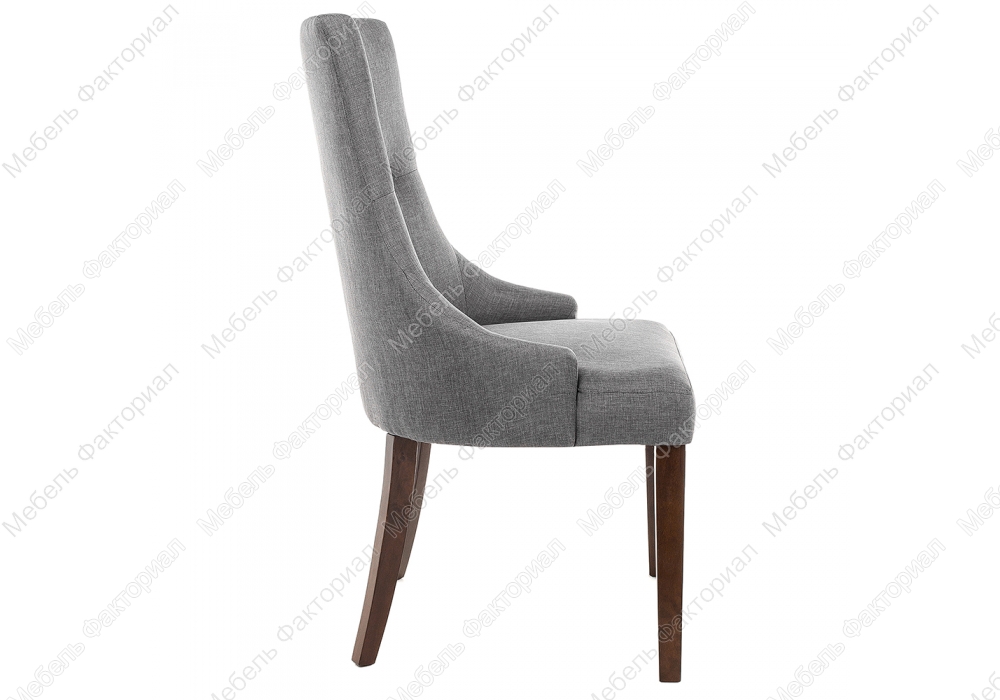 Elegance dark walnut / fabric grey