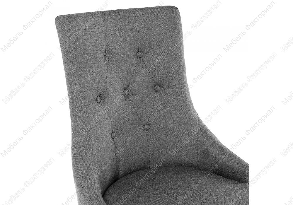 Elegance dark walnut / fabric grey
