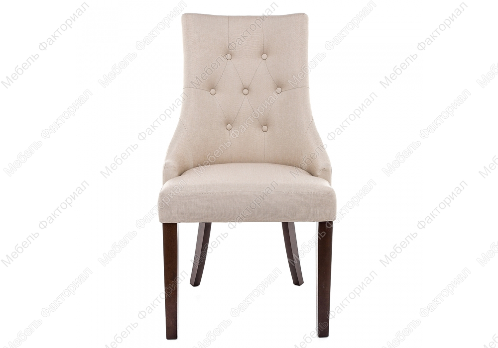 Elegance dark walnut / fabric cream