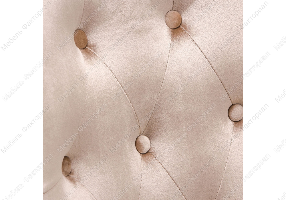 Elegance dark walnut / fabric beige